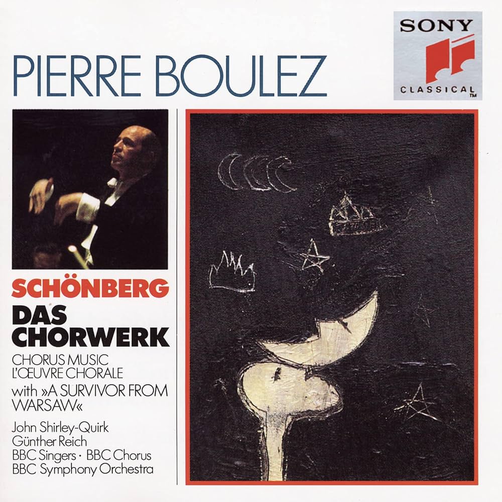 BBC Singers, BBC Chorus, Arnold Schoenberg, Pierre Boulez